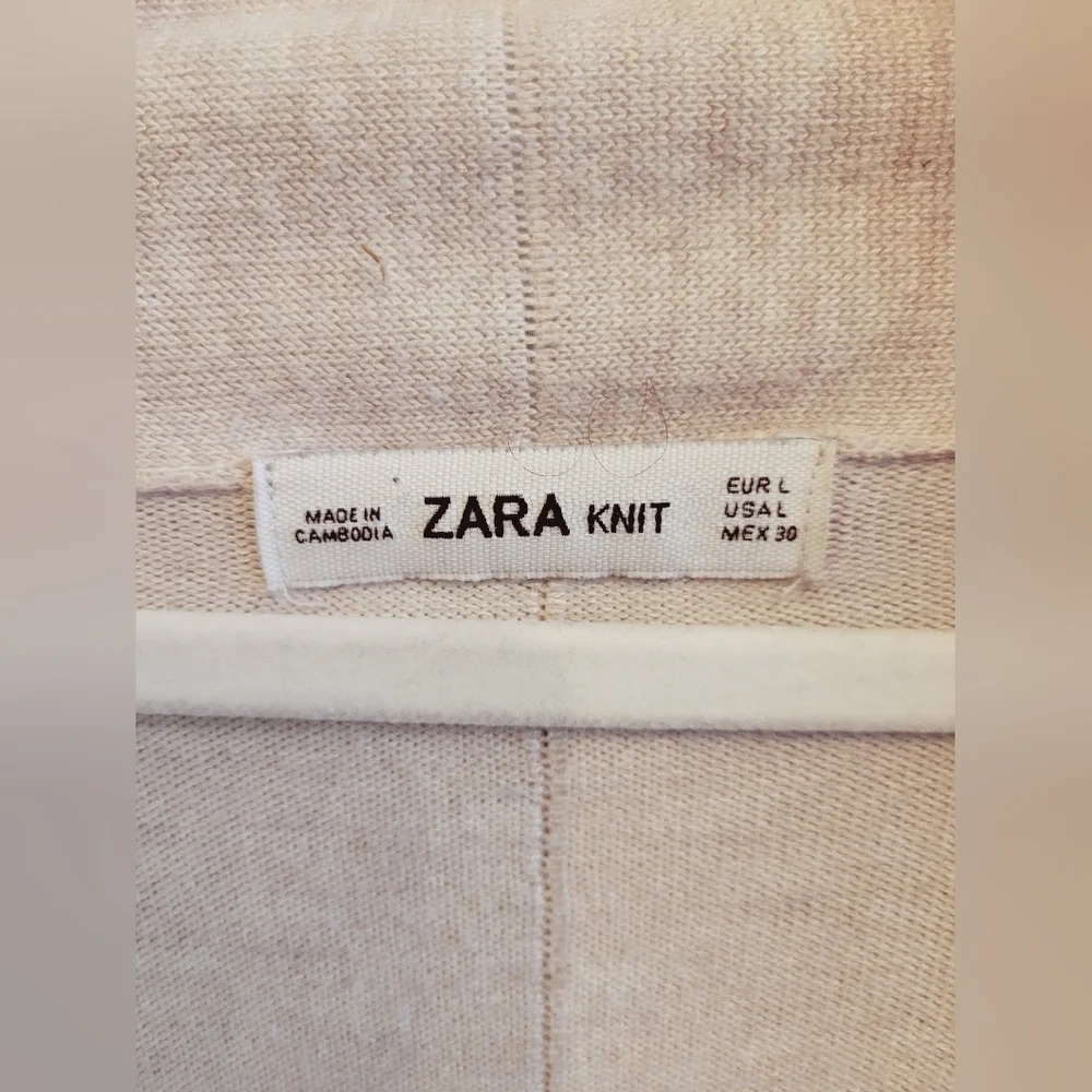 ZARA Knit Longline Cardigan - Picture 4 of 5